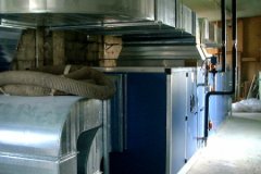 Vano tecnica per forno e cabina verniciatura di 12metri - Centrale trattamento aria, progettazione, e installazione targata Nuova Icat
